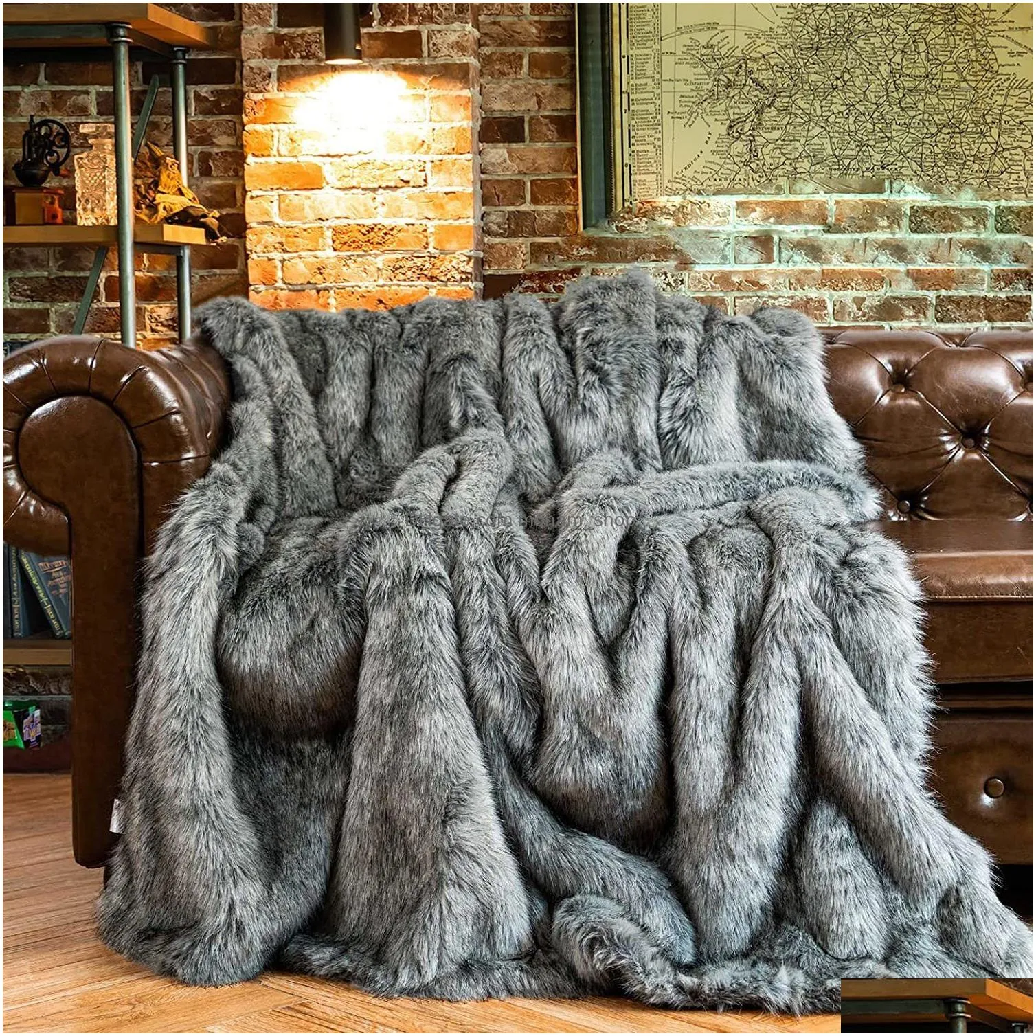 sets comforters sets battilo faux fur blanket for bed luxury decor blanke super soft fuzzy blankets winter warm cozy throw 230801