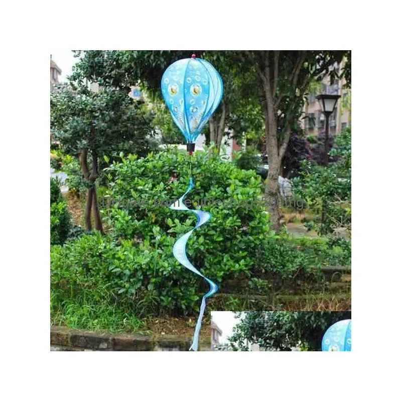  air balloon windsock decorative outside yard garden party event decorative diy color wind spinners 