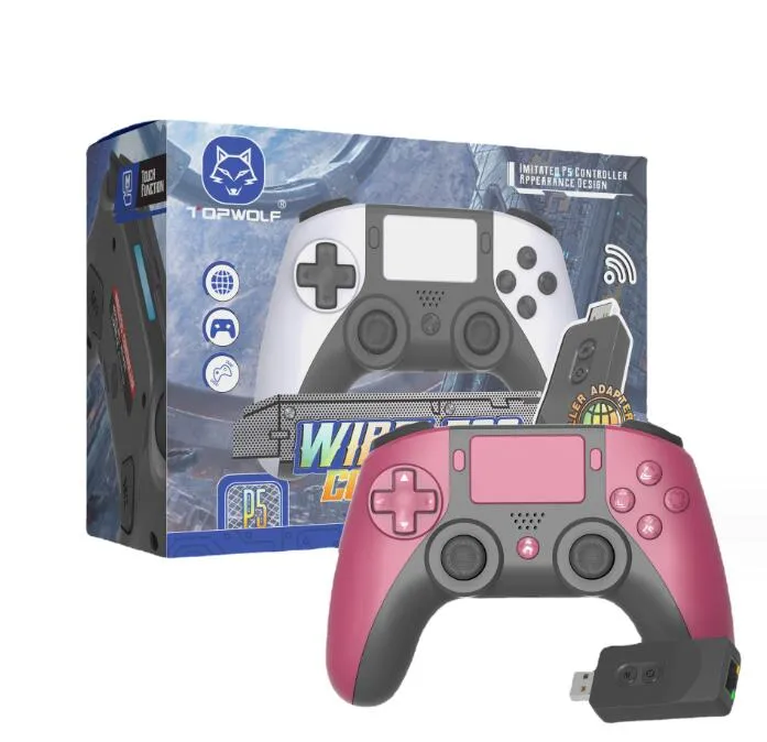 suitable for ps5 console game controller ps5 function controller wireless controller compatible with ps4 pc bluetooth controller