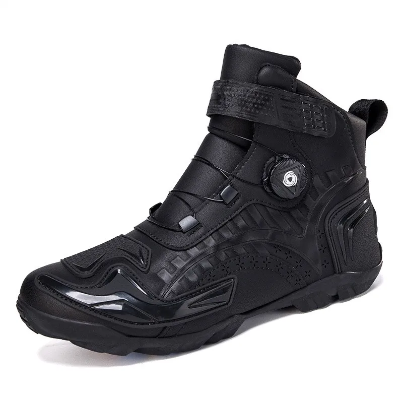 Motorcycle shoes, motorcycle riding shoes, male knights, four season off-road motorcycle boots, racing short boots, four season motorcycle travel equipment
