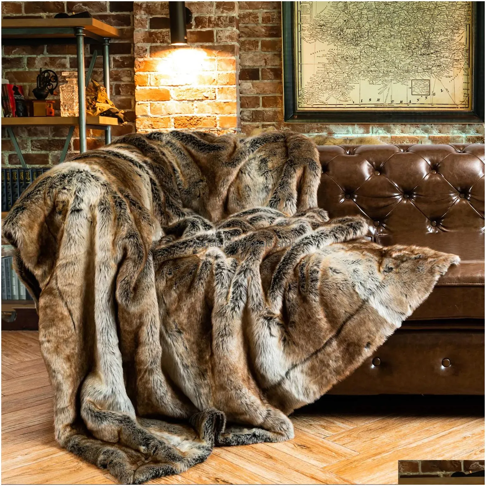 sets comforters sets battilo faux fur blanket for bed luxury decor blanke super soft fuzzy blankets winter warm cozy throw 230801
