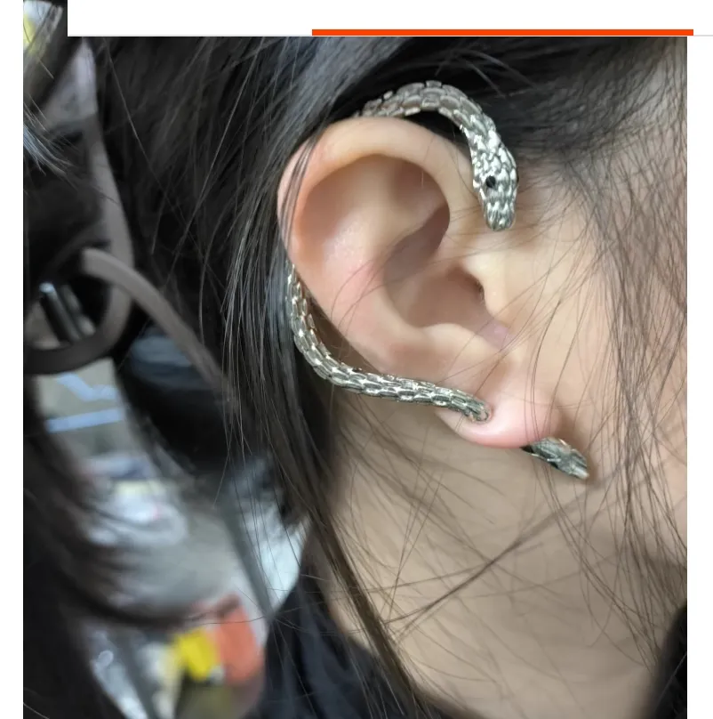 mens channel earrings jewelry earrings womens small earrings set jewelry punk womens easter one ear decoration
