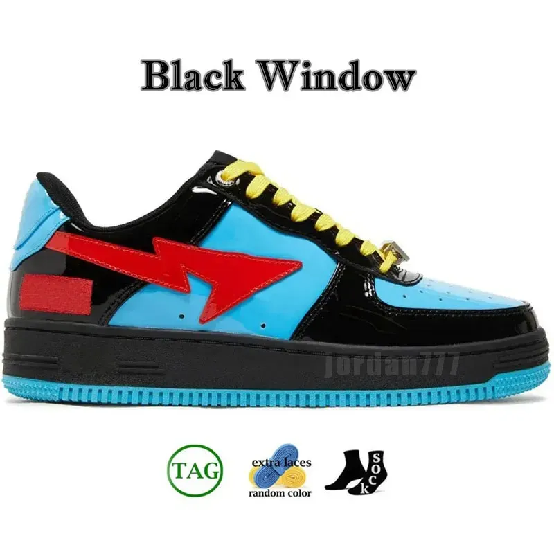 2024 Designer Casual Shoes Low for men Sneakers Patent Leather Black White Blue Camouflage Skateboarding jogging Sports Star Trainers