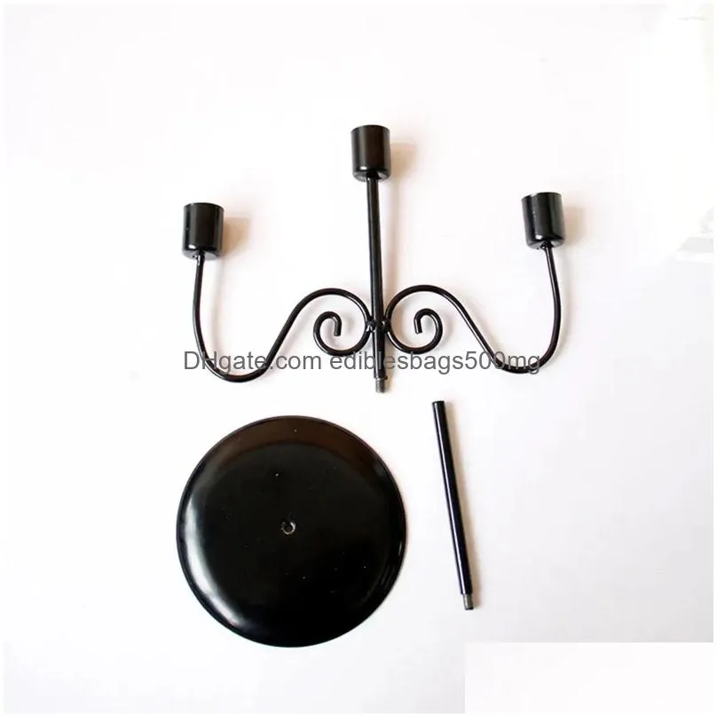 candle holders taper holder metal candlestick candelabra for table holiday