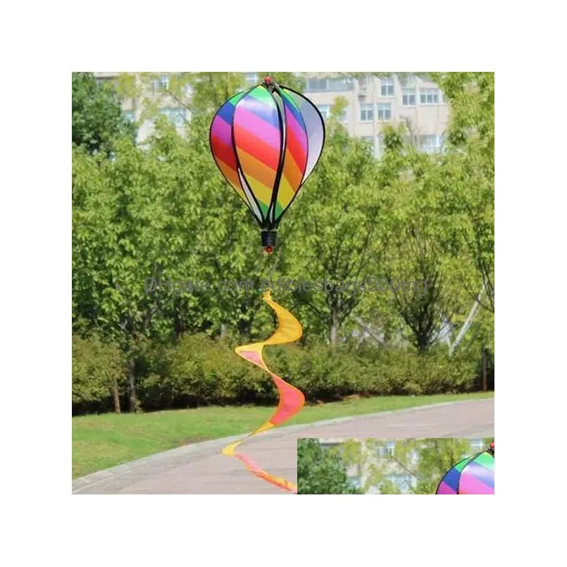  air balloon windsock decorative outside yard garden party event decorative diy color wind spinners 