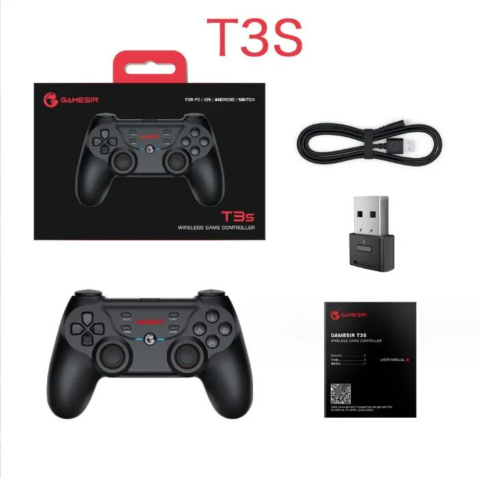 gamesir t3t3s game controller android iospcs switchtv box