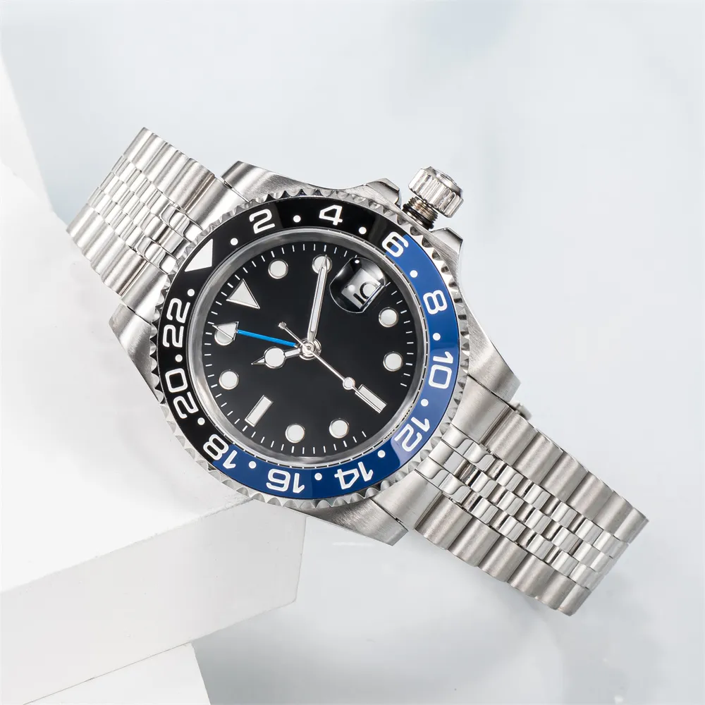 watch designer watch men's automatic mechanical movement all stainless steel sliding buckle sapphire glass 41mm mens watch