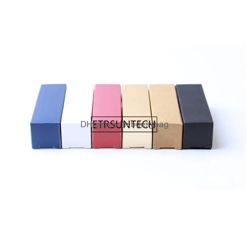 Gift Wrap Kraft Paper Nail Polish Bottles Box Cosmetic Packaging Lipstick Package Custom Boxes Lz1984 Drop Delivery Home Garden Festiv Dhfm8