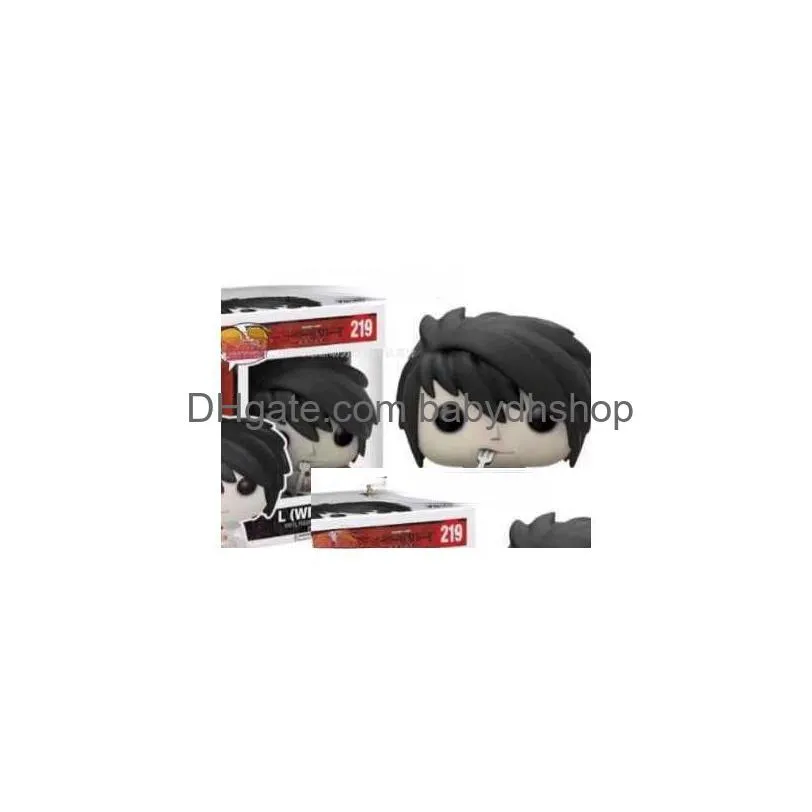 action toy figures  death note handmade 217 218 219 l thickel handmade decoration toy t230607