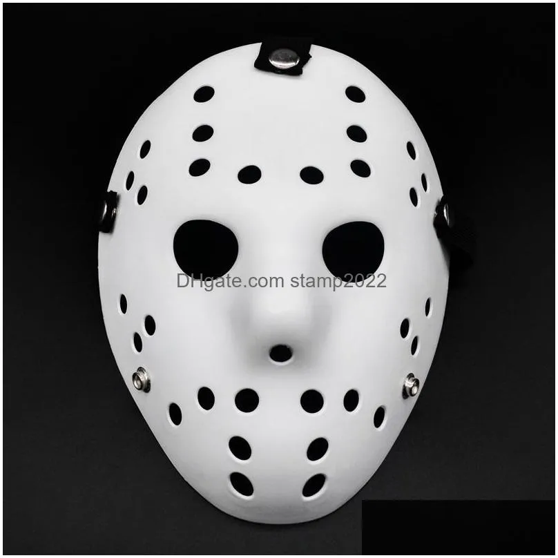 masquerade party masks jason voorhees mask friday the 13th horror movie hockey mask scary halloween costume cosplay plastic fy2931