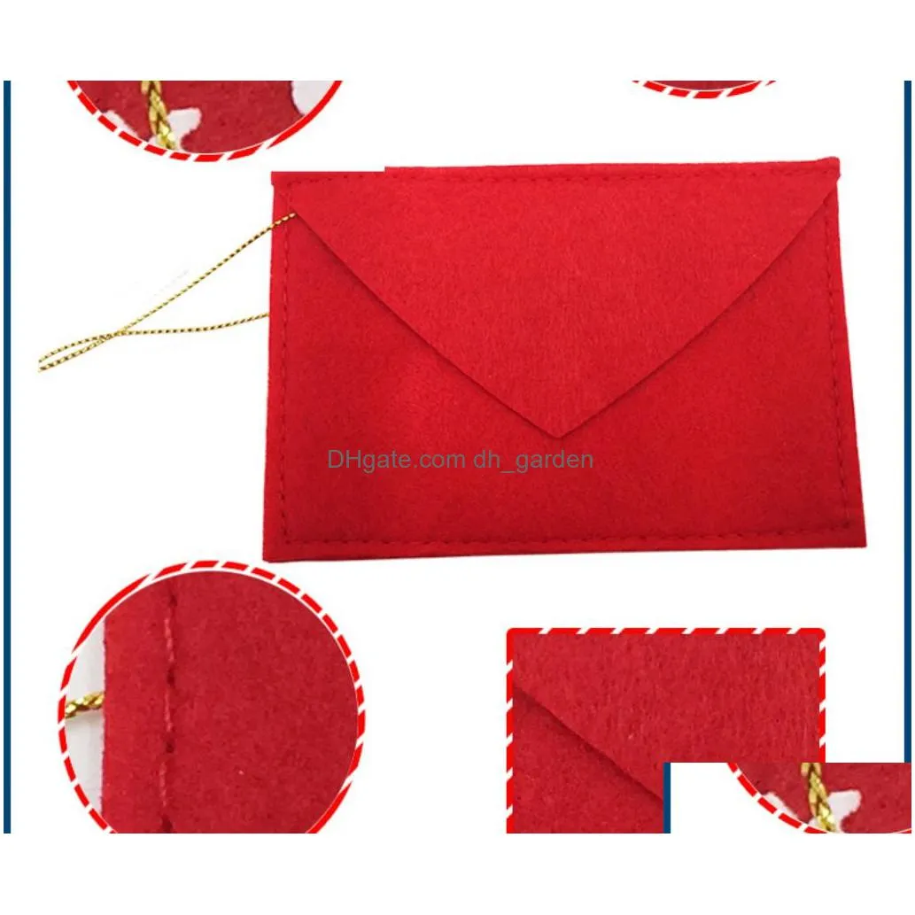 Christmas Decorations Envelopes Christmas Tree Hanging Decorations Candy Cards Festive Party Ornaments Xmas Gifts New Year D Dhgarden Dhbg0