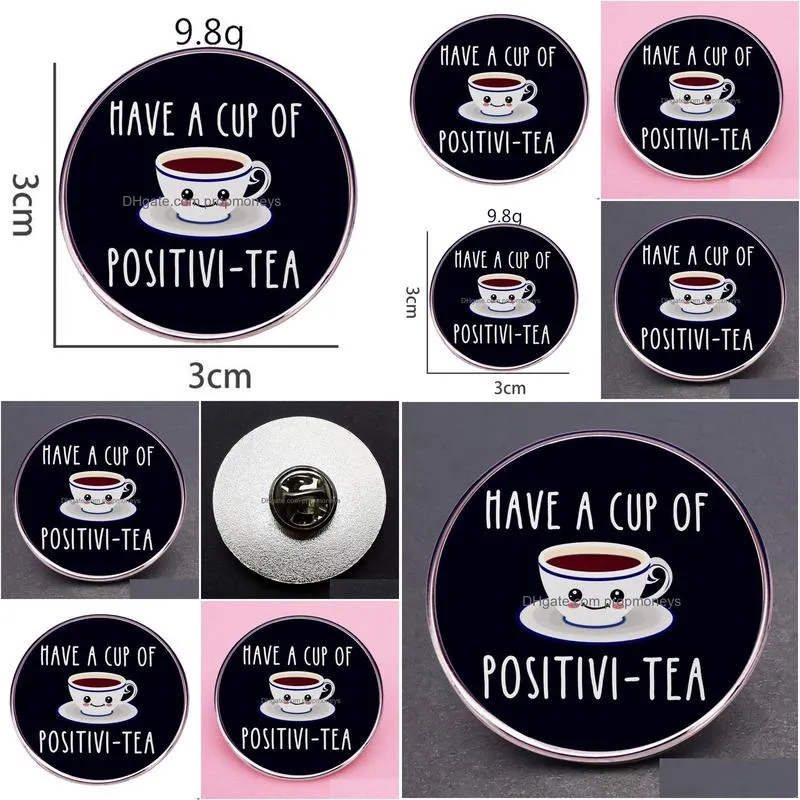 positive movie film quotes badge cute anime movies games hard enamel pins collect cartoon brooch backpack hat bag collar lapel badges