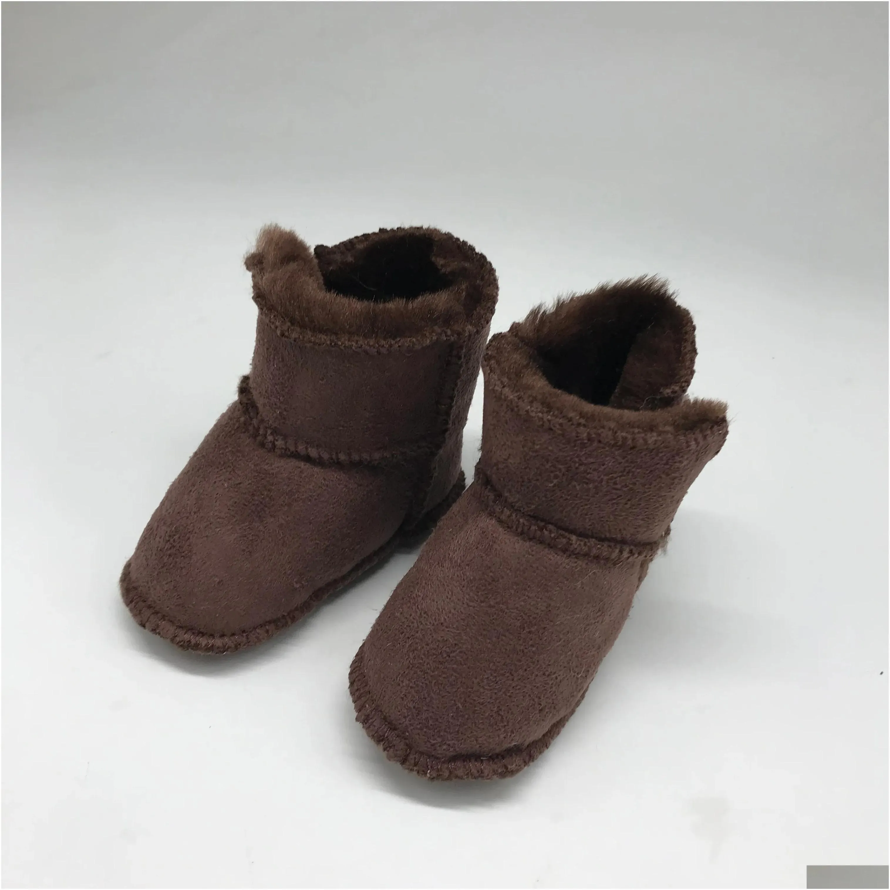 Clearance Baby Boots For boys and Girls Winter Shoes My First Walkers For Baby Boys Solid Color Boots for Infants