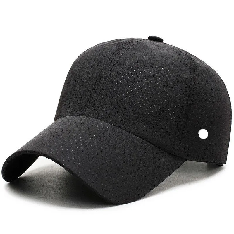 LL Outdoor Baseball Hats Yoga Visors Ball Caps Canvas Small hole Leisure Breathable Fashion Sun Hat for Sport Cap Strapback Hat #30