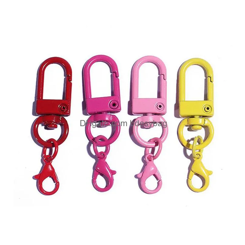 Hooks & Rails Lobster Clasp Hooks Keychain With Matel Clasps For Diy Jewelry Making Dog Buckle Neckalce Bracelet Accessorie Lx4888 Dro Dhfrk