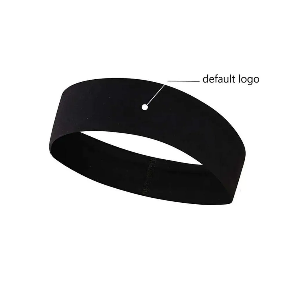 Lu Yoga Lemon Brand New Sports Hair Band Women Elastic Running Fitness Wholes  Athletic Drop Delivery Dhj9K