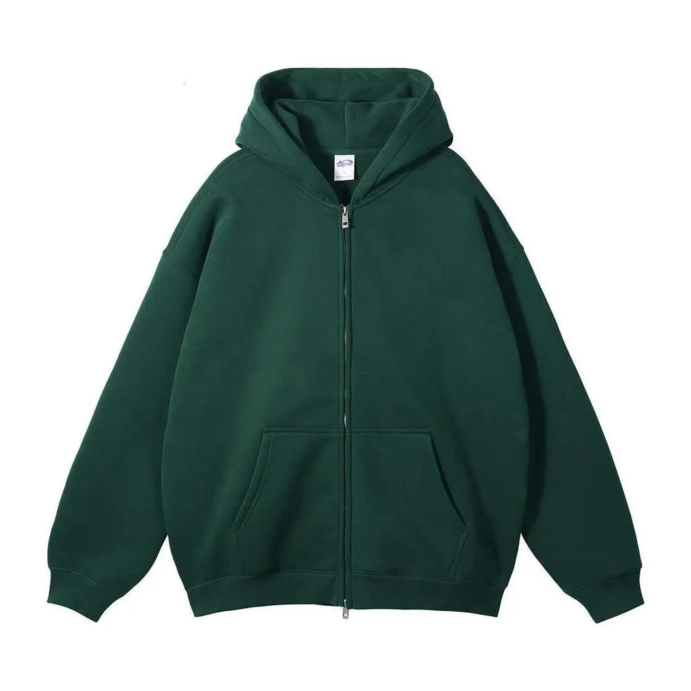 Lu Yoga Uni Fleece Plover Hoodie High Quality 52 Cotton 48 Polyester Fabric Men With Zipper Lememm Drop Delivery Dh9Ar