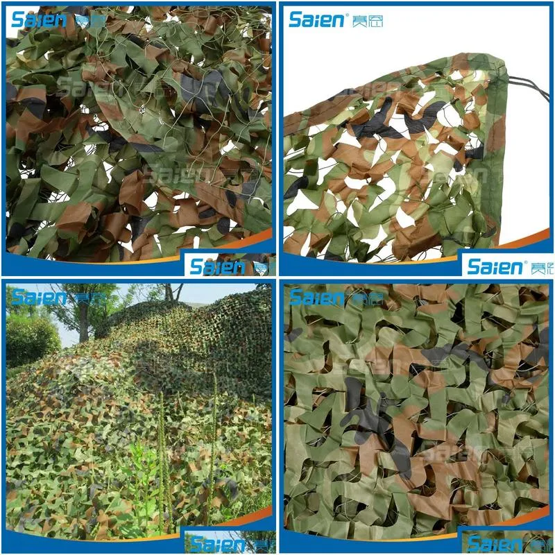 Tents and Shelters Camouflage net Camo For Hunting Camping Pography Jungle to Car Covering Climbing hiking1511024