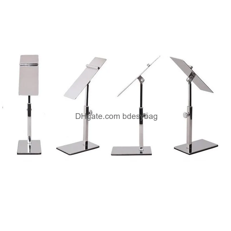 Storage Holders & Racks Stainless Steel Brushed Shoe Tree Showing Holder Care Rack Display Stand Wholesale Drop Delivery Home Garden H Dhvxy