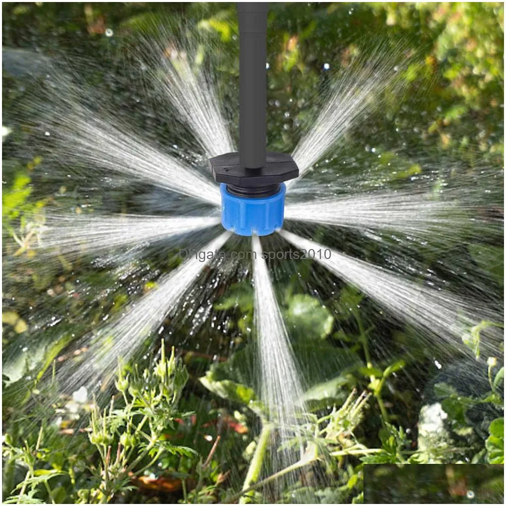 Sprayers New 10/5Pcs Adjustable Watering Sprinkler Garden Irrigation Misting Spray Nozzle For Greenhouse Lawn Home Supplies Drop Deliv Dhe6C