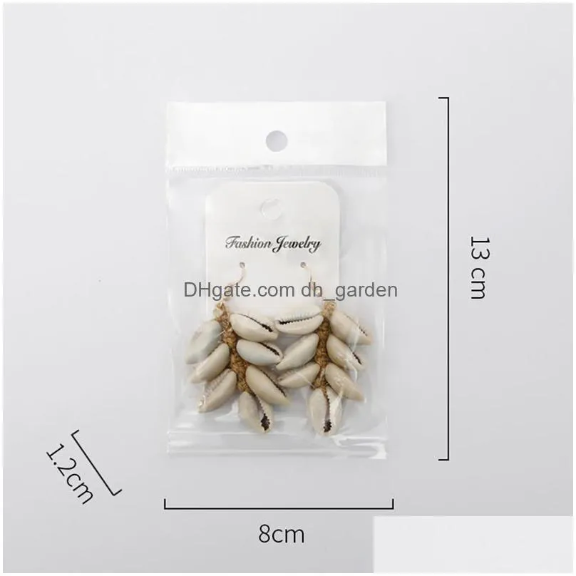 Dangle & Chandelier Bohemia Ocean Wind Conch Shell Earrings Hand Made Vintage Hook Earring For Drop Delivery Jewelry Earring Dhgarden Dhmrd