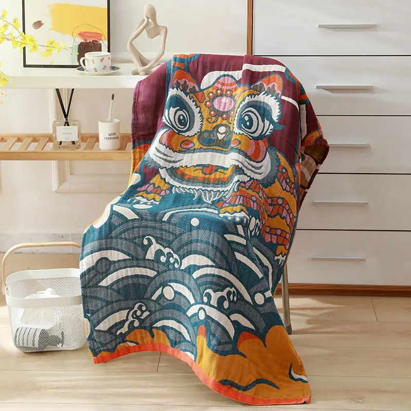 Designer towel Bath towel Coloured cotton gauze bath towel Luxury Beach New Style Towels Comfortable Beach Towel Soft Original style man woman Extra large