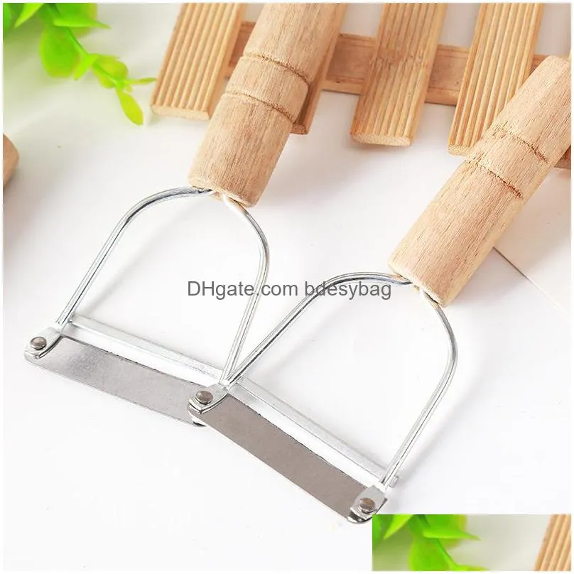 Fruit & Vegetable Tools Stainless Steel Vegetable Peeler With Handle Potato Carrot Grater Fruit Tools Kitchen Accessories Wholesale Lx Dhpwm