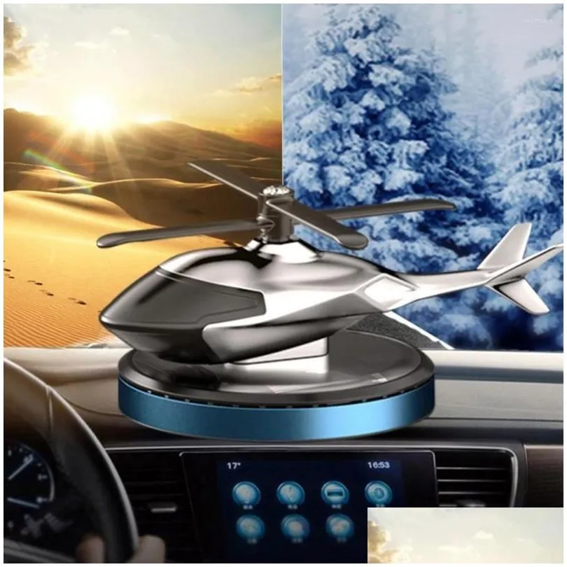 Freshener Car Fragrance Perfume  Vent Air Interior Aroma Diffuser Solar Plane Ornament Styling Accessories