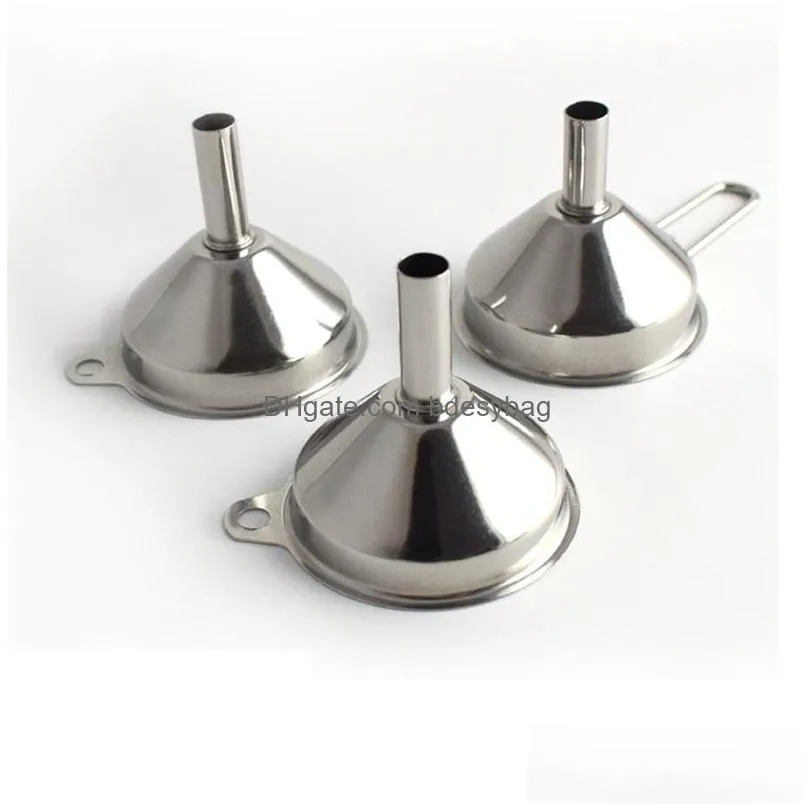 Other Kitchen Tools Stainless Steel Wine Flask Funnel Filter Extra Thick Oil Drain El Kitchen Household Lx4550 Drop Delivery Home Gard Dhdnl