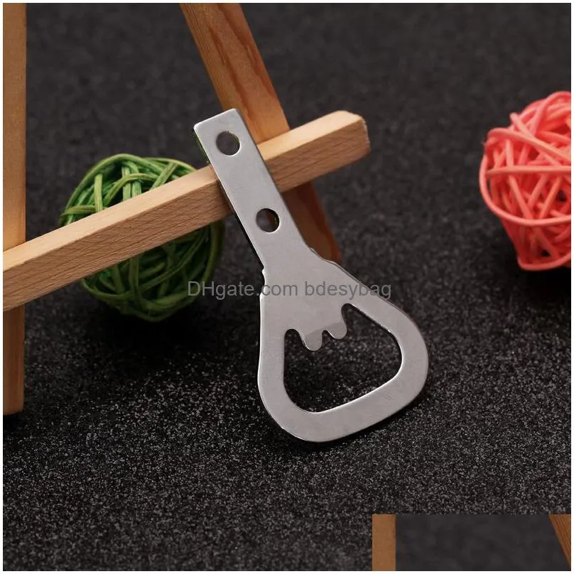 Openers High Quality Diy Metal Beer Bottle Opener Accessories Factory Wholesale Lx1693 Drop Delivery Home Garden Kitchen, Dining Bar K Dhwpe