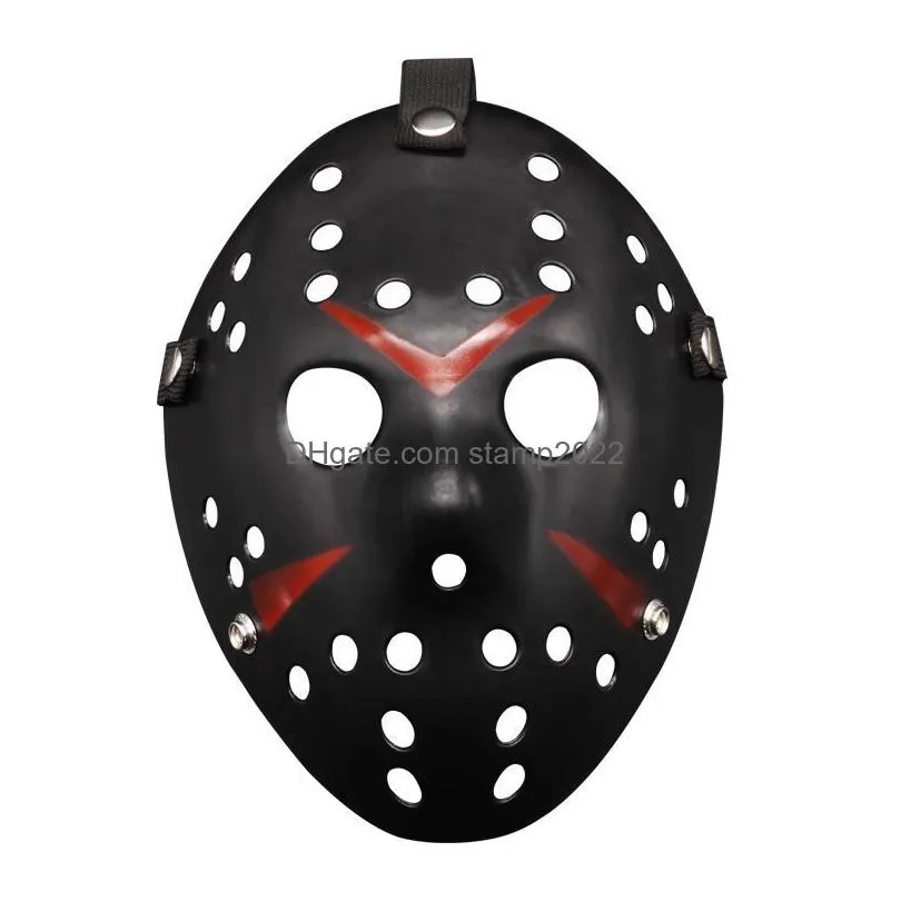 masquerade party masks jason voorhees mask friday the 13th horror movie hockey mask scary halloween costume cosplay plastic fy2931