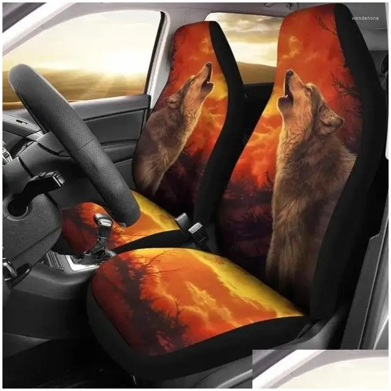 Car Seat Covers Wolf Covers. Idea For Lovers