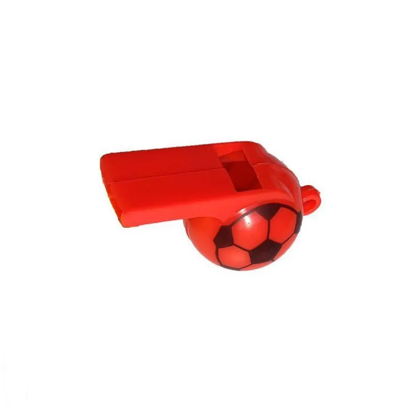 plastic football whistle children party toy gifts world cup whistles fan support props multicolor rrb15748
