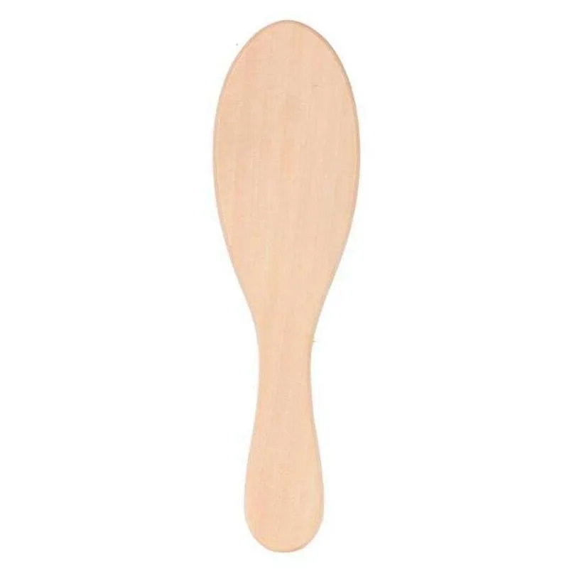 bamboo bristles detangling wooden hair brush wet or dry oval hairbrush for women men rre14820