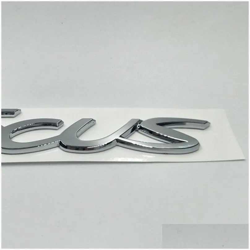 New For Ford Focus MK2 MK3 MK4 Rear Trunk Tailgate Emblem Badge Script Logo231G6833174