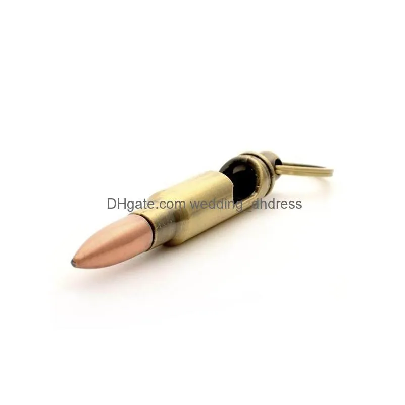 creative bullet shape bottle opener shell case shaped opener the perfect gift for military fan 