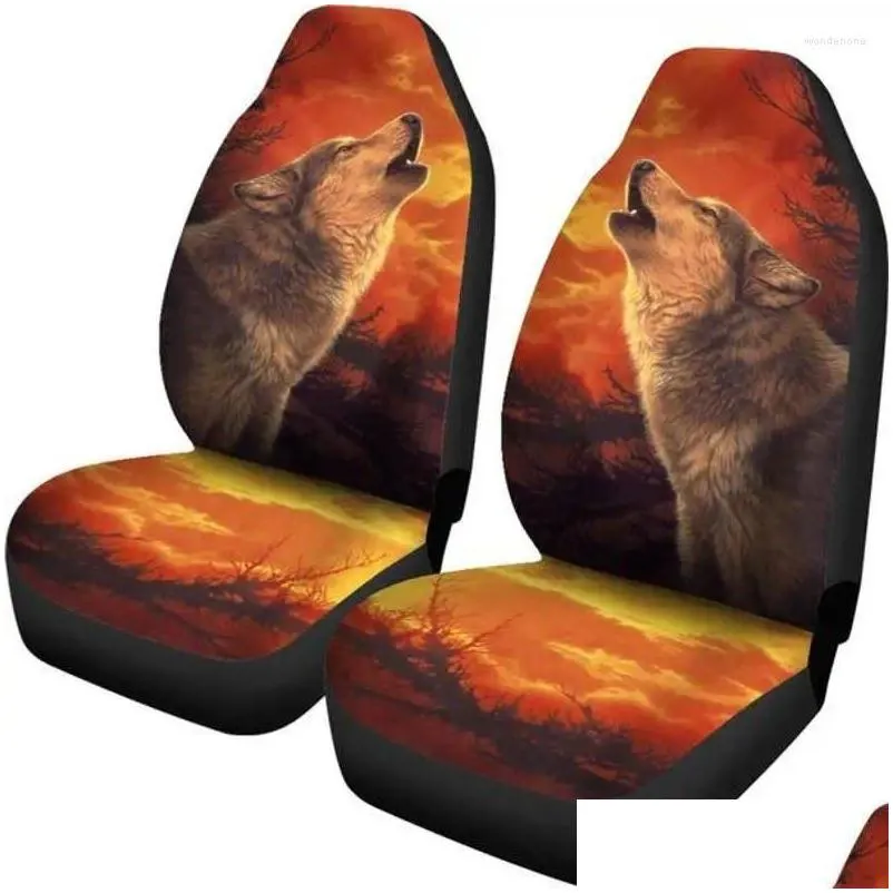 Car Seat Covers Wolf Covers. Idea For Lovers