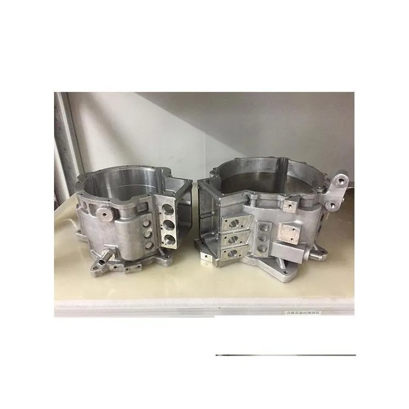 OEM High Personality Designer Custom Machining Rapid Prototyping auto parts Integrated water-cooled motor housing Precision aluminum Casting Metal