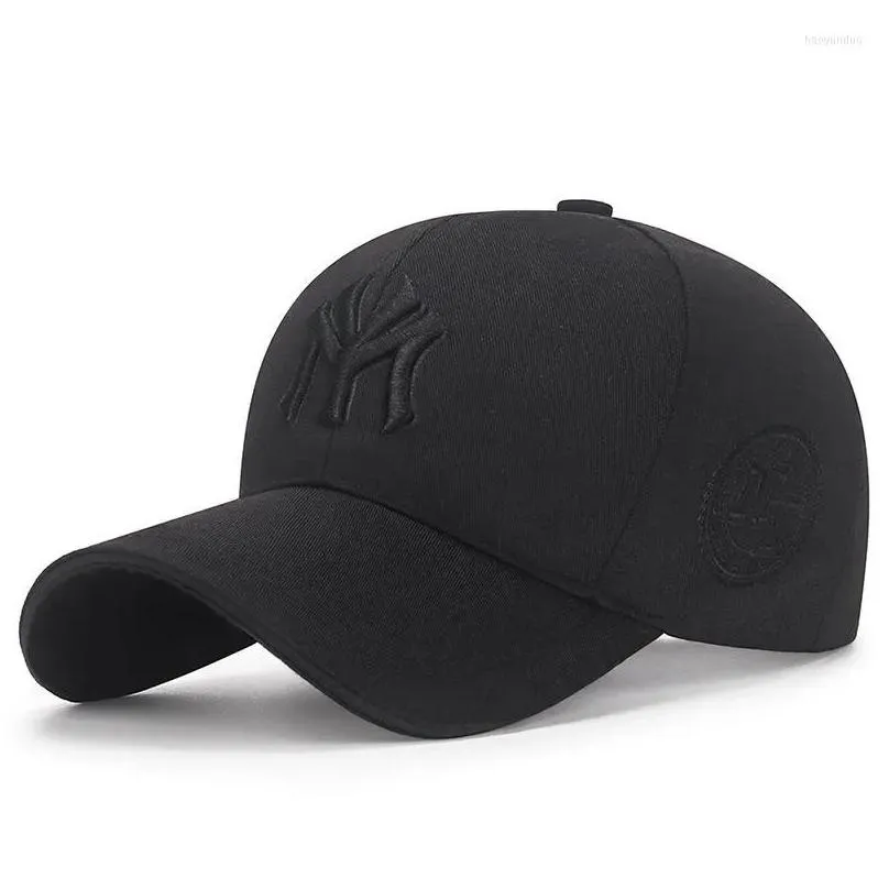 Ball Caps Embroidery Letter Baseball Caps For Men Women Ny La Hip Hop Style Sports Visors Snapback Sun Hats Drop Delivery Fashion Acce Dhekq