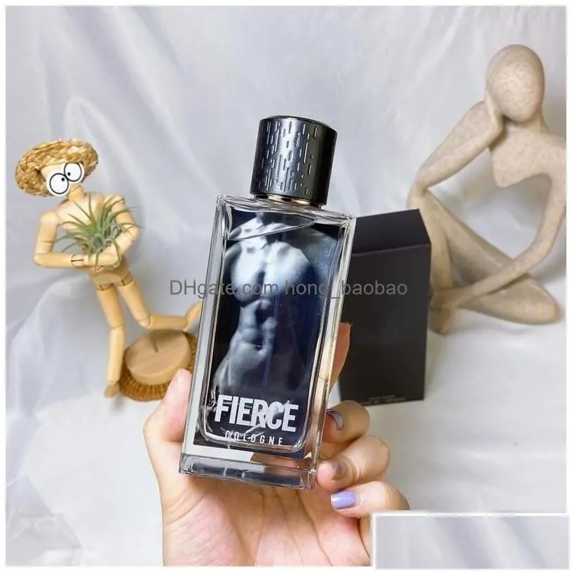 anti-perspirant deodorant men fragrance 100ml fierce per eau de cologne 3.4fl.oz long lasting good smell af man parfum spray fast ship