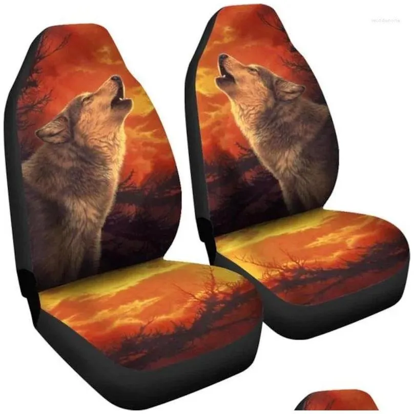 Car Seat Covers Wolf Covers. Idea For Lovers