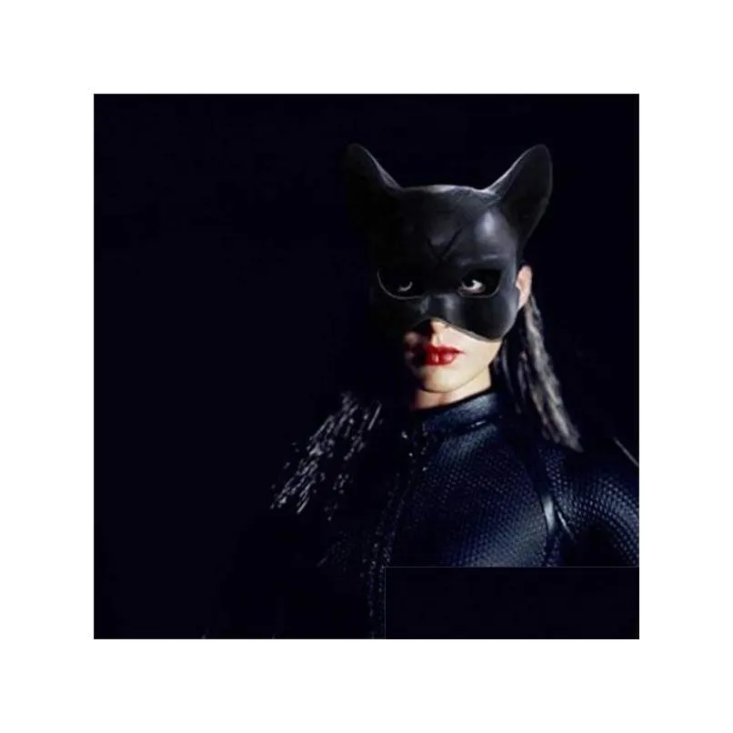party mask bunny fun head set halloween catwoman half face latex mask gc2477