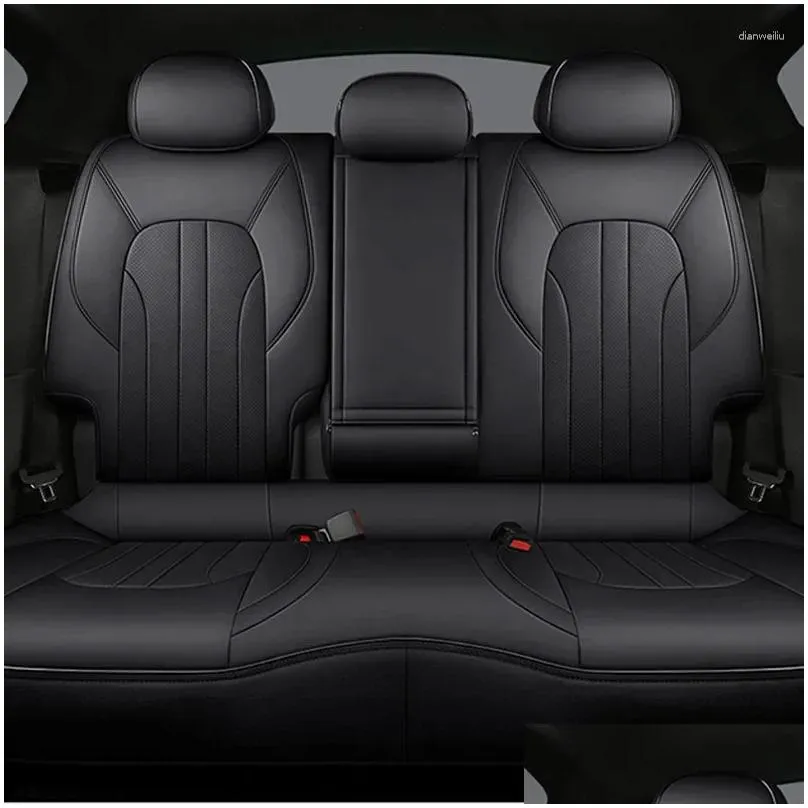Car Seat Covers Luxury Custom Full Set For W212 2009 2010 2011 2012 Leather Interior Auto Protector