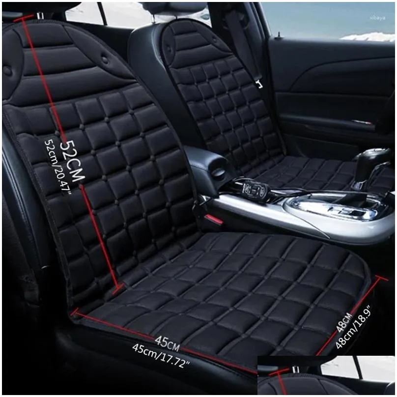 Car Seat Covers Cushion 12V Universal Auto Electric Heating Mat Pad Winter Wholesale