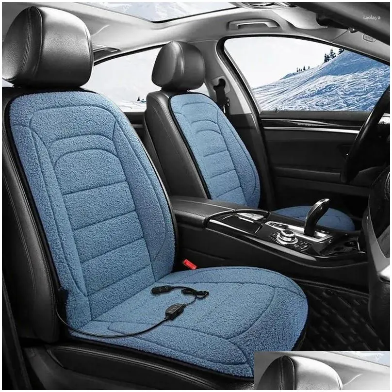 Car Seat Covers Winter Cushion Heated Auto Front Cushions Comfort Cover With Fast Heating To Reduce Stress