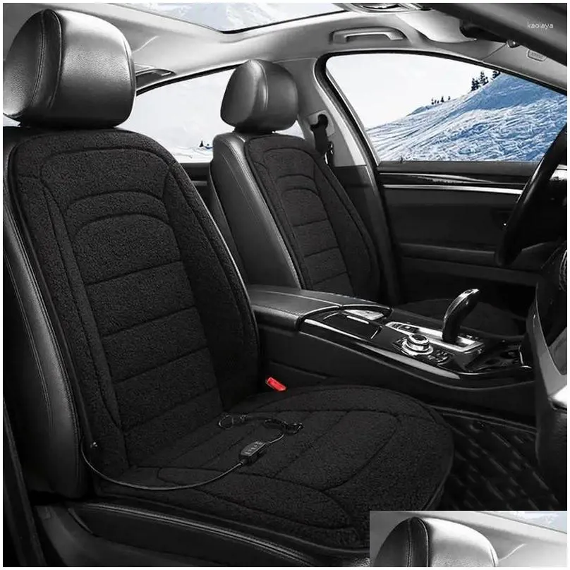 Car Seat Covers Winter Cushion Heated Auto Front Cushions Comfort Cover With Fast Heating To Reduce Stress