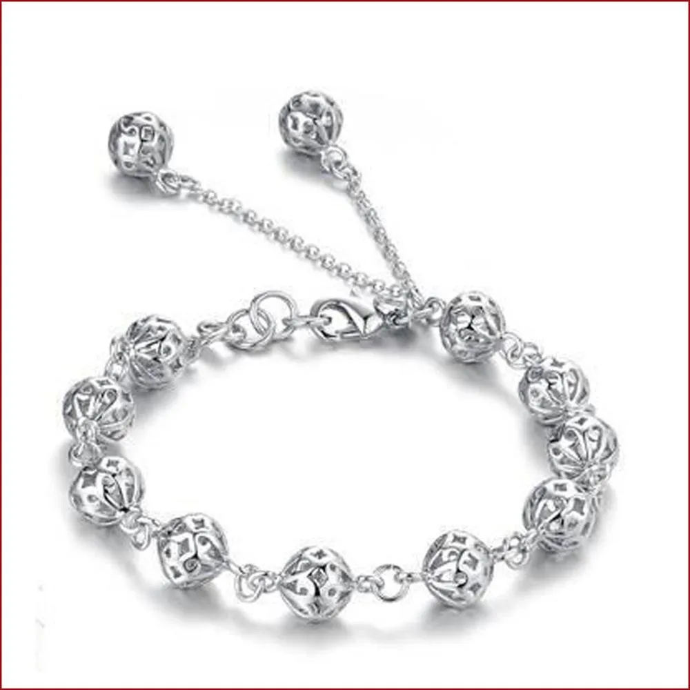 wei hua crystal bracelet silver plated bracelet jewelry hand ornaments for women