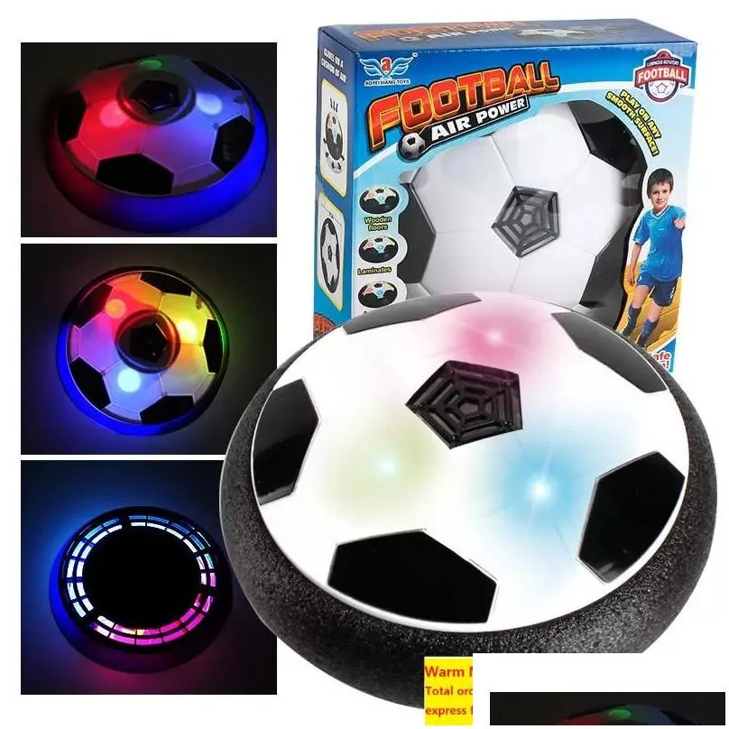 novelty lighting amazing kids toys hover soccer ball with colorful led light boys girls childrentraining football for indoor outdoor