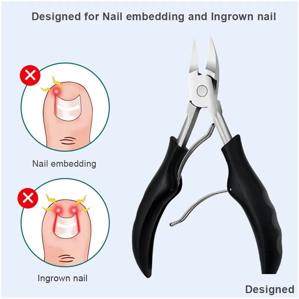 foot care 10pcs pedicure tools professional kit ingrown toenail removal correction clippers toe nail file lifter treatment 230826