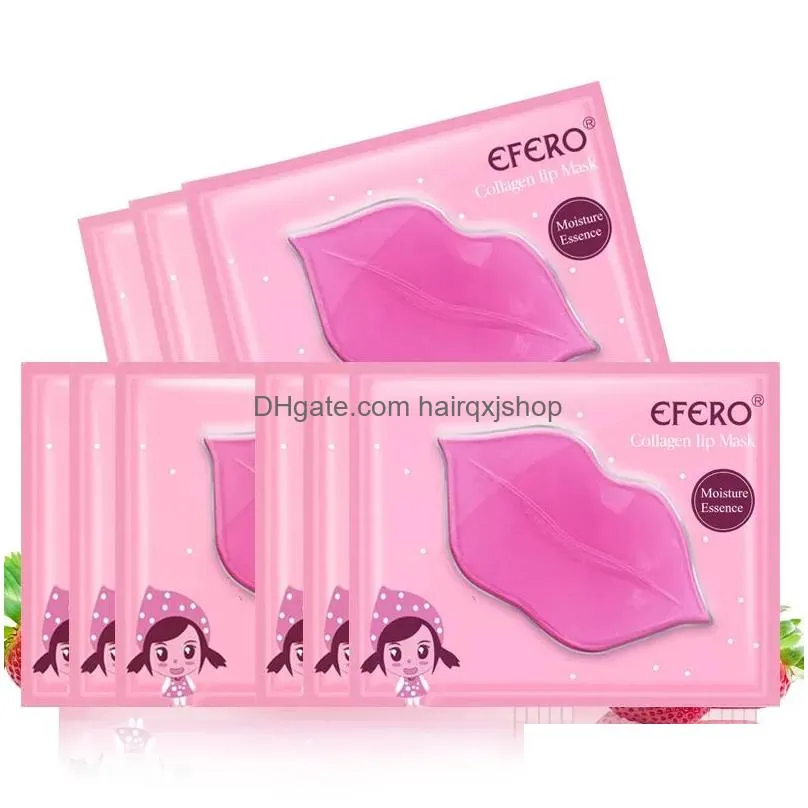 lip gloss efero collagen mask pads fores moisturizing exfoliating lips plumper pump essentials care women5197551